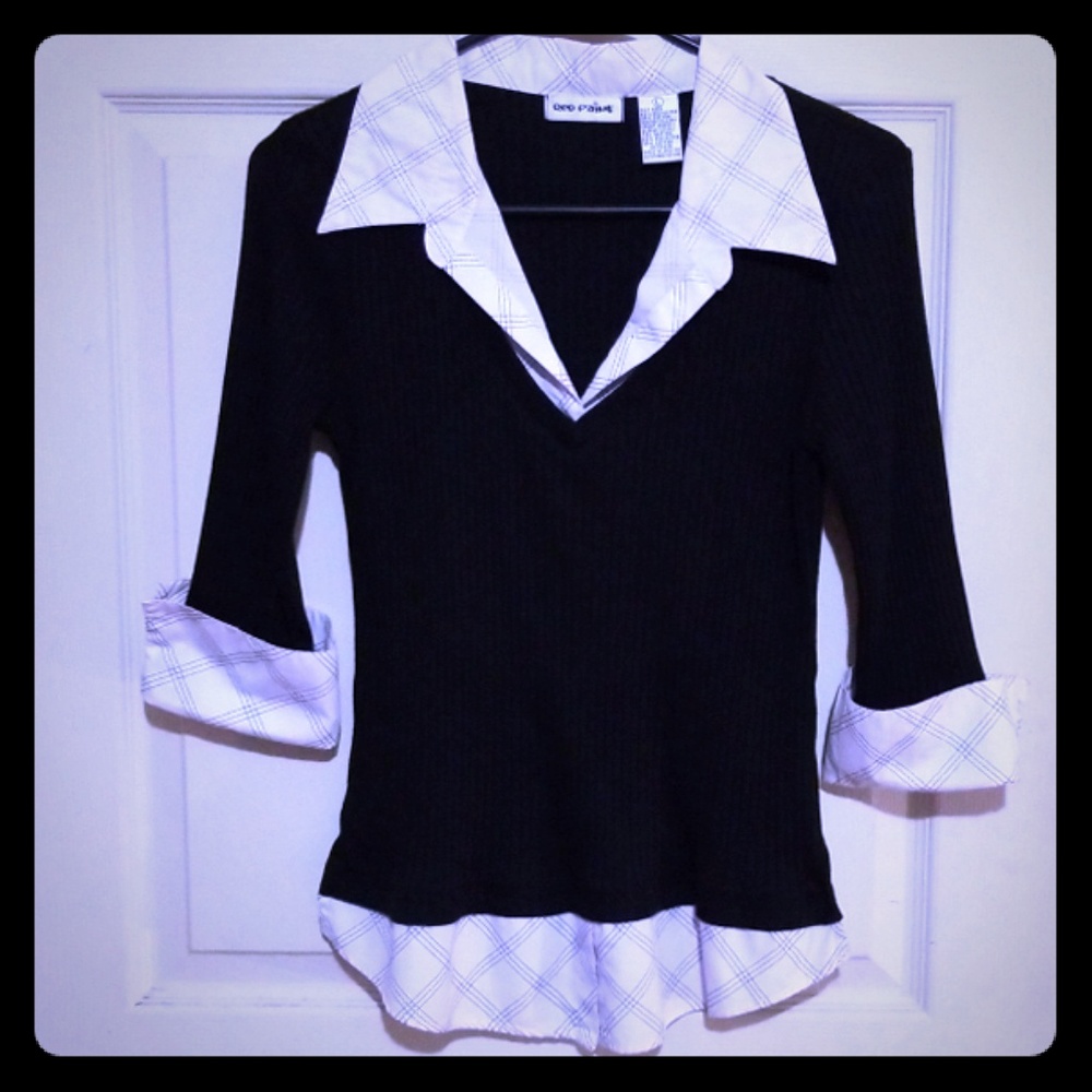 Half sleeve knit shirt